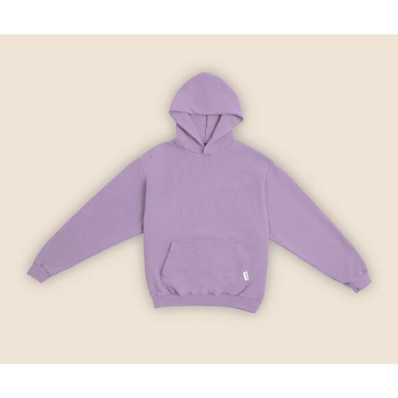 The Pleasing Signature Dyed Hoodie‎ in Candied Violet Large